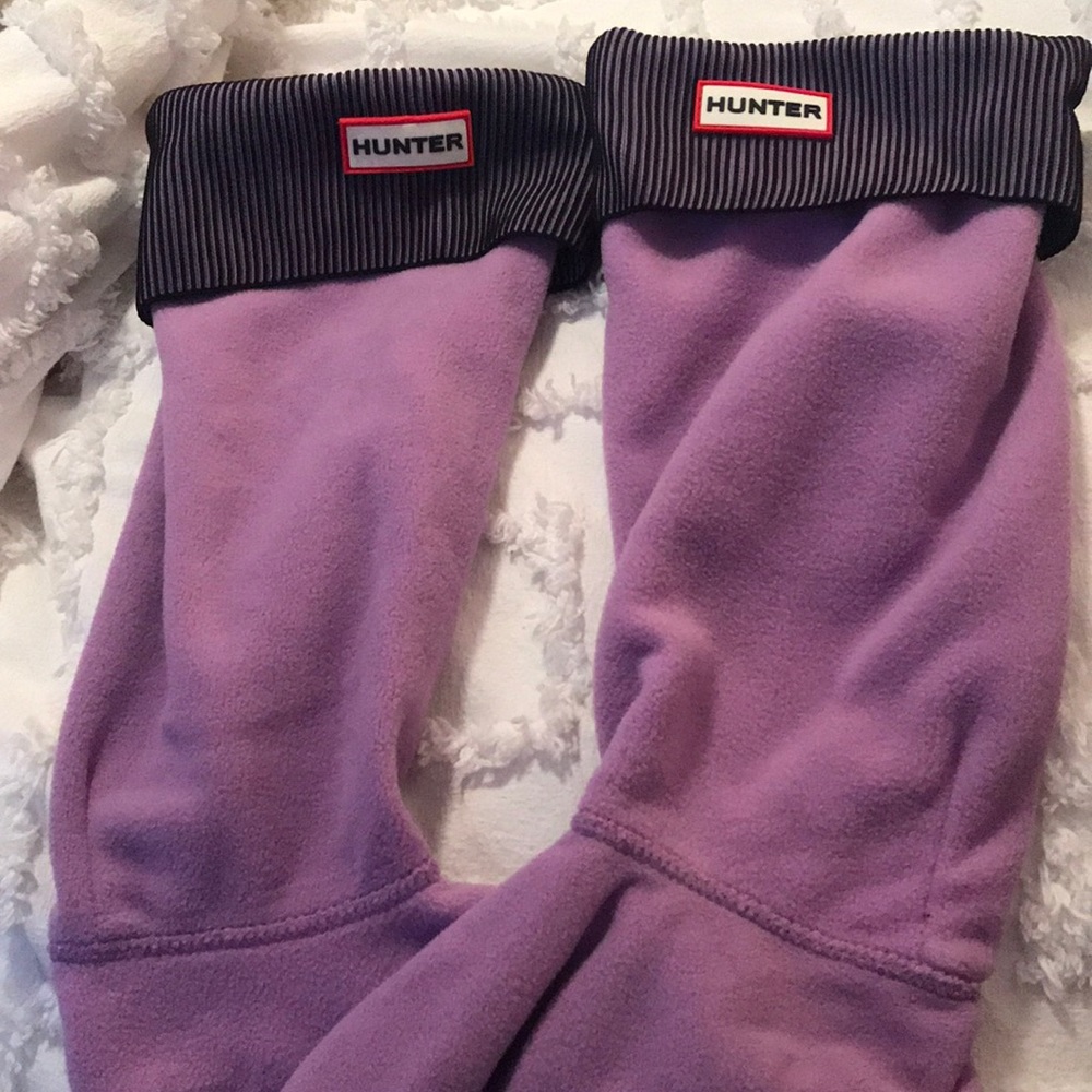 Hunter boot socks size medium